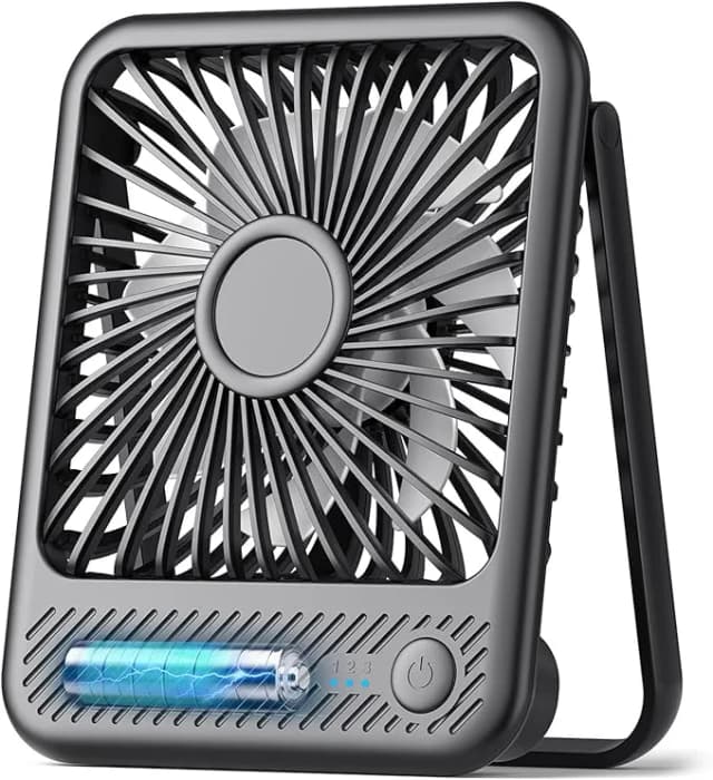 Versatile fan that can be positioned in multiple configurations