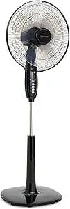 Tall modern tower fan with elegant design