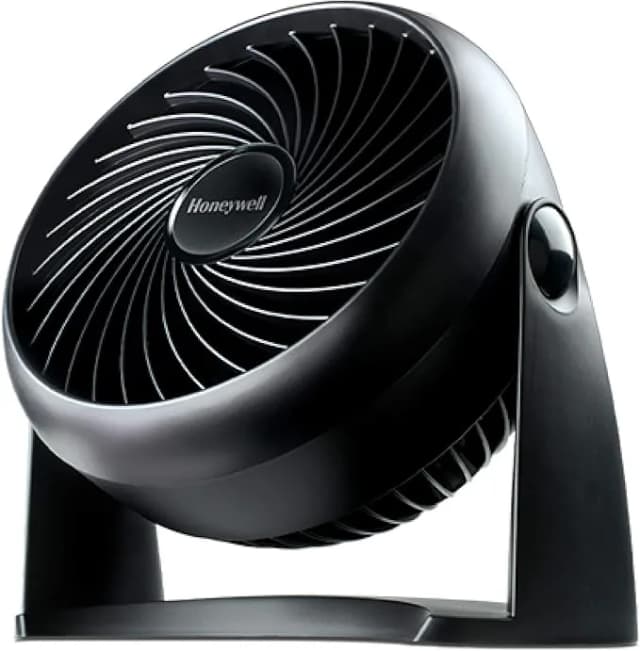 Stylish wall-mounted fan with remote control
